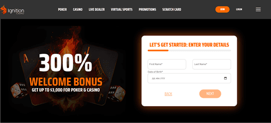 Ignition Casino image 1